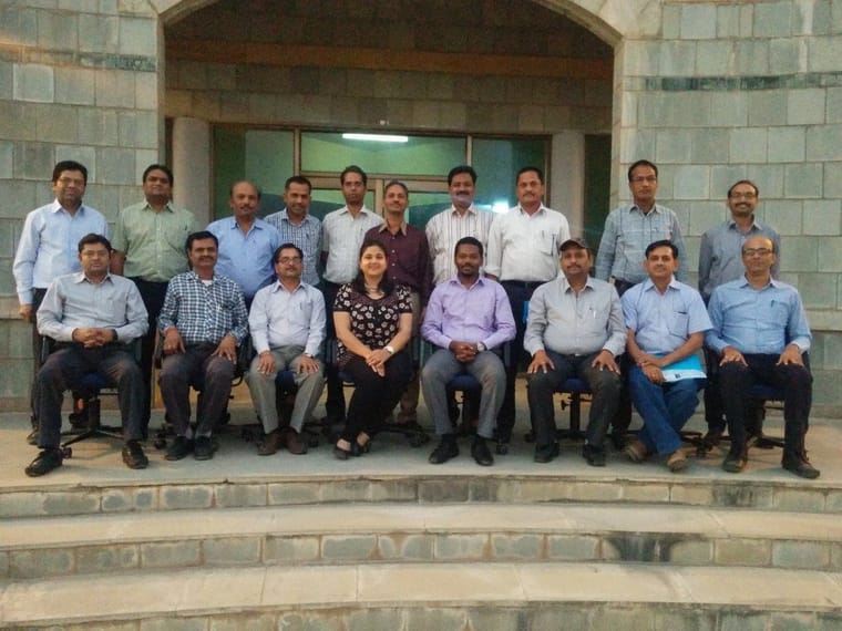Group discussion with senior professionals